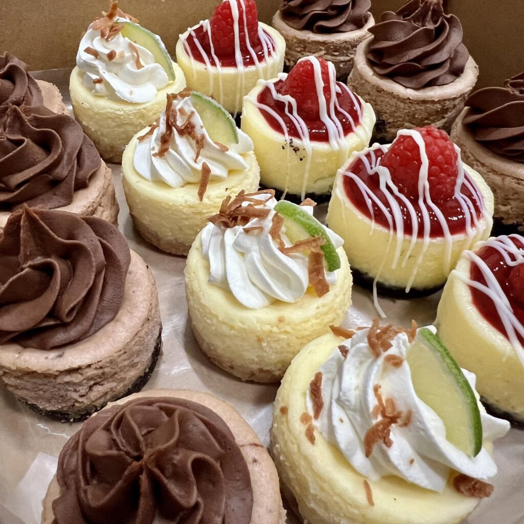 Chill\'s Cheesecakes and Wine Flight Pairing